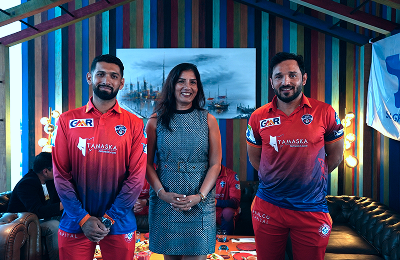 S&V Group partners with GMR to sponsor Dubai Capitals – the team won the tournament as well!