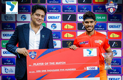 A proud moment celebrating leadership and world‑class cricket action